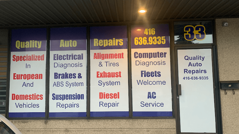 Quality Auto Repairs Inc